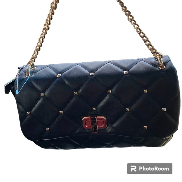 Badgley Mischka Purse NWT Black and gold. - Picture 2 of 5